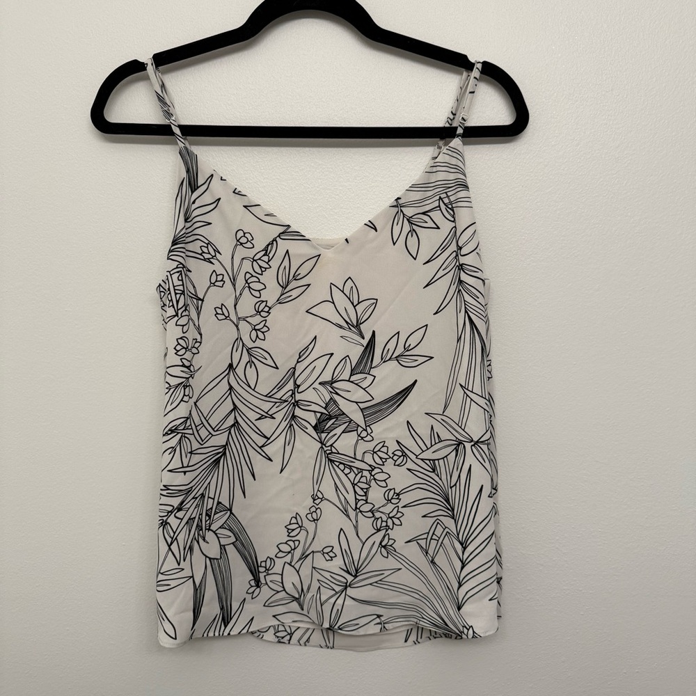 Aritzia Babaton floral tank top